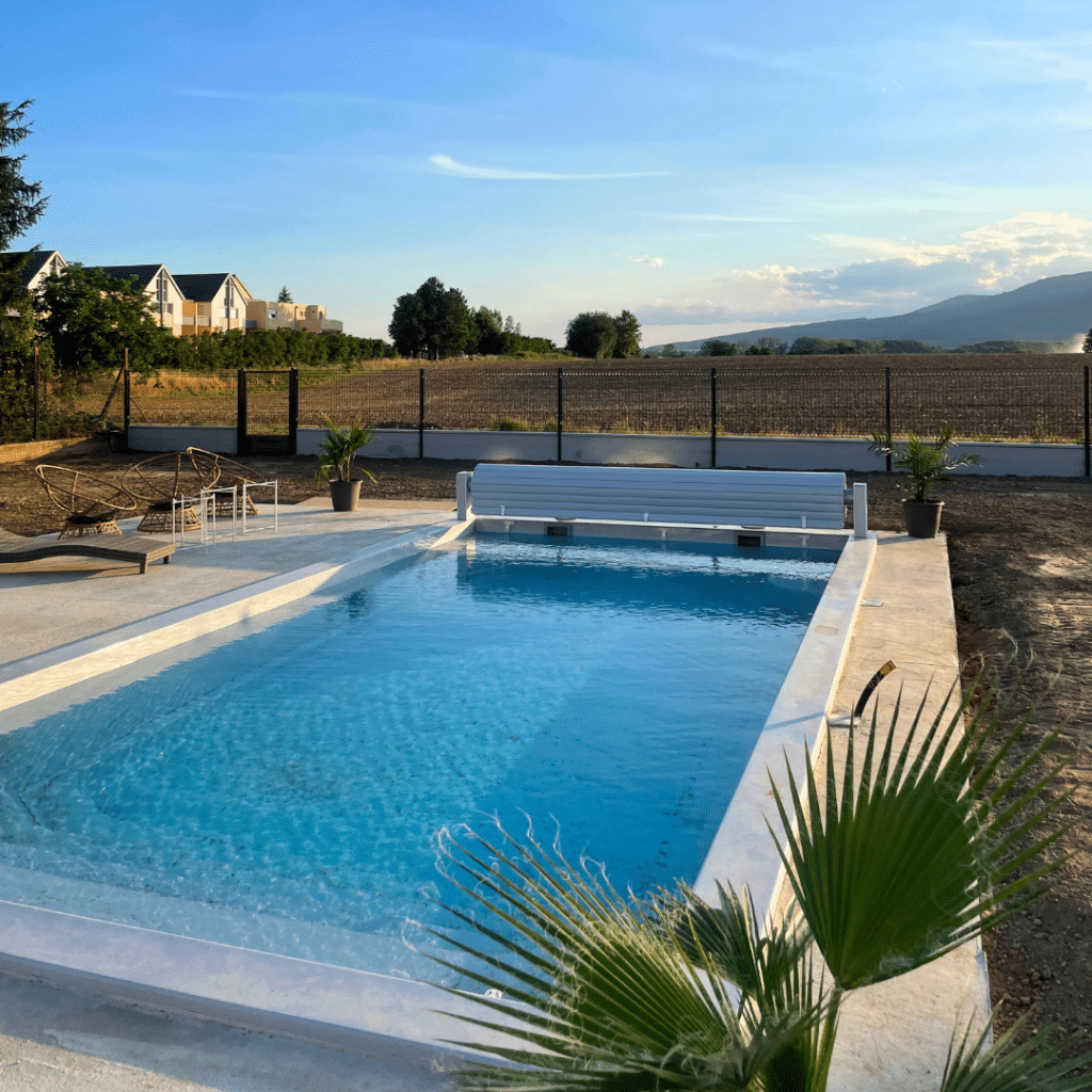 installation d'une piscine coque à mulhouse par sublim garden